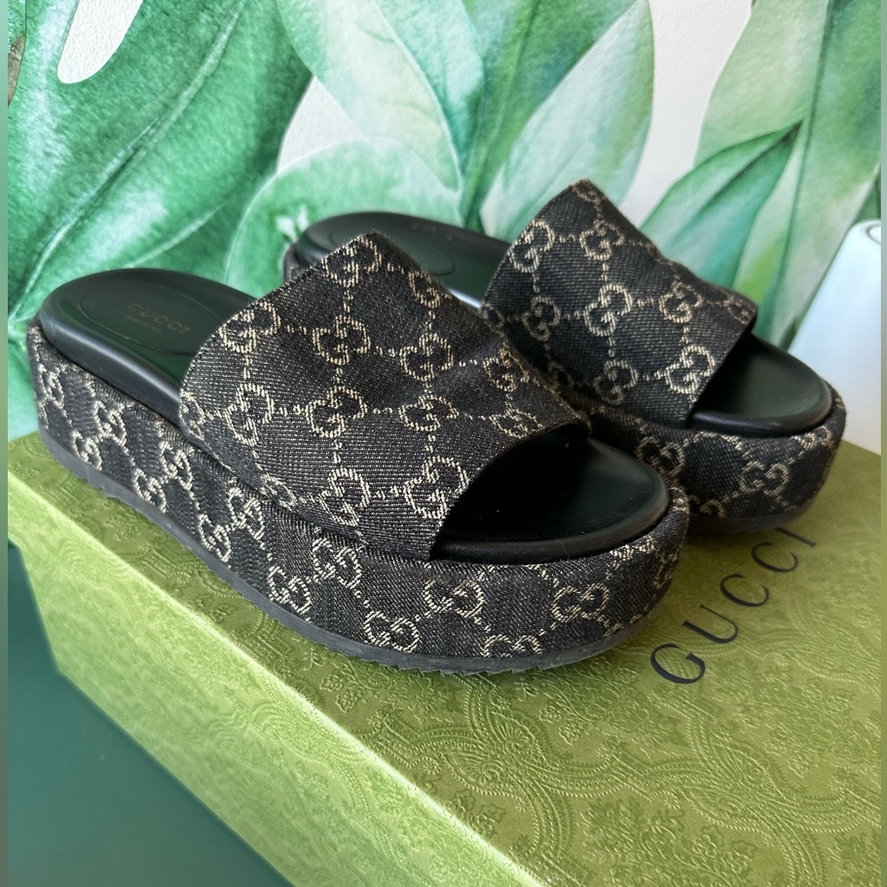 Gucci Angelina platform sandal - Picture 2 of 7